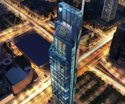 Varso Tower – facade calculation and secondary steel design